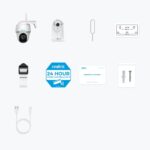 Reolink Argus Series B430 - 5MP Outdoor Wi-Fi Camera  Pan & Tilt  Person/Vehicle/Animal Detection  Color Night Vision - imagine 2