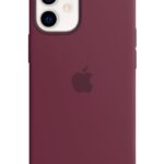 MHKQ3ZE/A Apple Silikonový Kryt vč. MagSafe pro iPhone 12 Mini Plum
