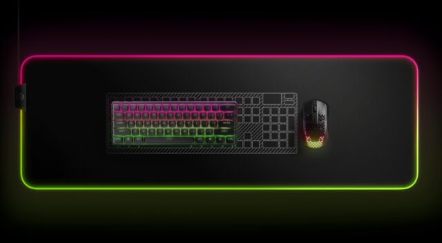 SteelSeries Apex Pro Mini Wireless Qwerty - imagine 4