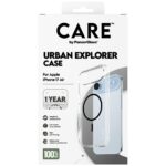Case CARE by PanzerGlass Flagship Urban  Explorer w. Black MagSafe for iPhone Air transparent - imagine 5