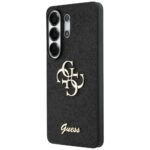 Case Guess Fixed Glitter Big 4G Metal    Logo for Samsung Galaxy S26 Ultra black - imagine 2