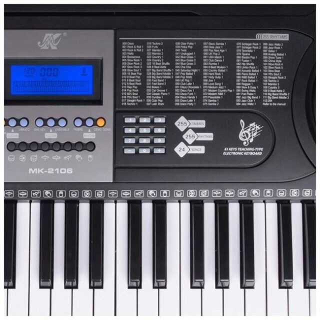 MK 2106 - keyboard with microphone for learning to play  designed for children - imagine 7