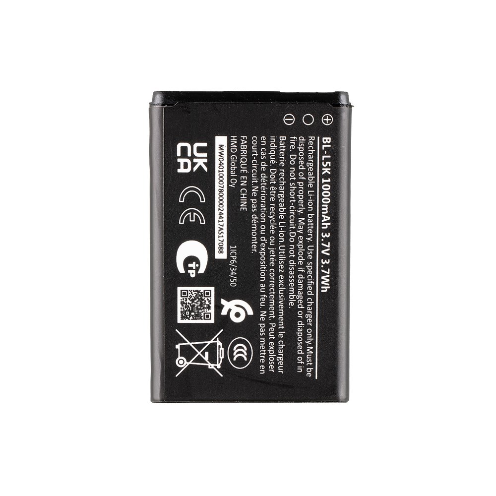 cps-b6214096c2b6ebcac3334fb01ed83622-2026-03-24-04-39-49 BL-L5K Baterie pro Nokia 1000mAh Li-Ion (OEM) - imagine 1