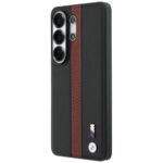 Case BMW Perforated Stripe Logo MagSafe  for Samsung Galaxy S26 Ultra red - imagine 2