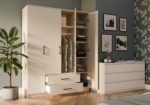 ROMANA wardrobe 160x205 Cashmere without mirror - imagine 7