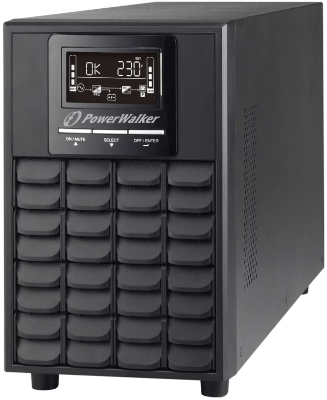 PowerWalker VFI 1500 CG PF1 Double-conversion (Online) 1.5 kVA 1500 W 4 AC outlet(s) - imagine 2