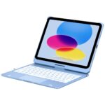 Case Flexbook Touch Typecase with keyboard for  iPad 11" (A16) 2025 / iPad 10.9" 2022 light blue - imagine 6