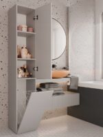 NEL IV BATHROOM POLE  KASHMIR COLOUR - imagine 5