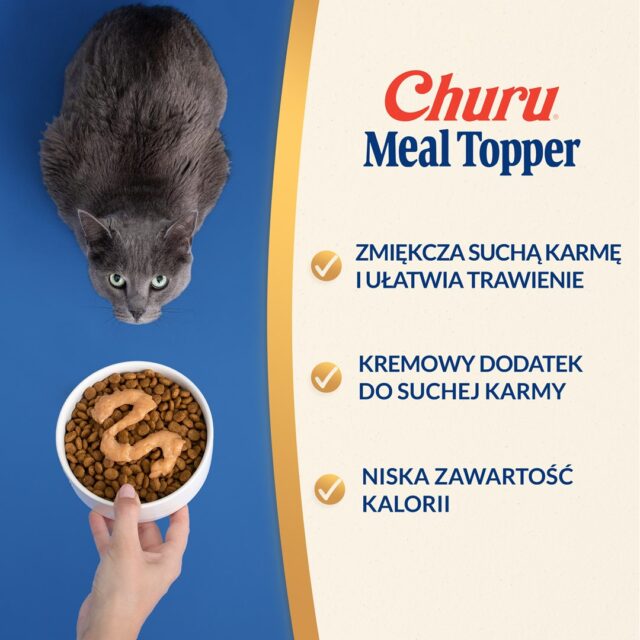 INABA Churu Meal Topper Tuna with salmon - cat treats - 4 x 14g - imagine 3