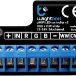 BLEBOX wLightBox v3 WiFi I/O Module 1x Input binary 1x RGBW/CCT LED output