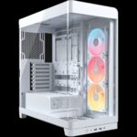 Corsair 4500X LX-R RGB Tempered Glass Mid-Tower  White Midi Tower - imagine 3