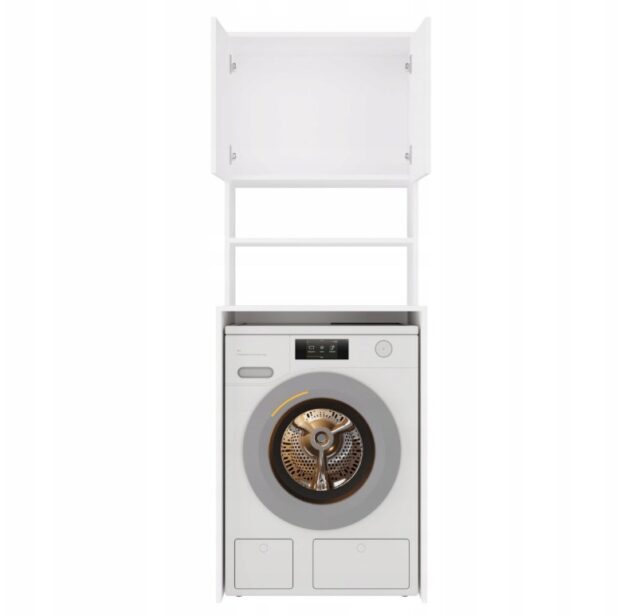 WASHING MACHINE CABINET POLA MULTI WHITE - imagine 3