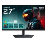 GIGABYTE MO27Q2A 27” OLED 2K QHD Gaming Monitor - 2560 x 1440  280Hz  0.03ms  250 cd/m2  FreeSync Premium Pro  DisplayHDR True Black 400  HDMI 2.1  Displayport 1.4