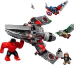 LEGO MARVEL 76292 Captain America VS Red Hulk Duel - imagine 3