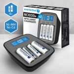 Battery charger Ni-MH USB-C everActive NC1000MV2 - imagine 6