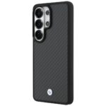 Case BMW Sign Magnetic Carbon Fiber      MagSafe for Samsung Galaxy S26 Ultra black - imagine 2