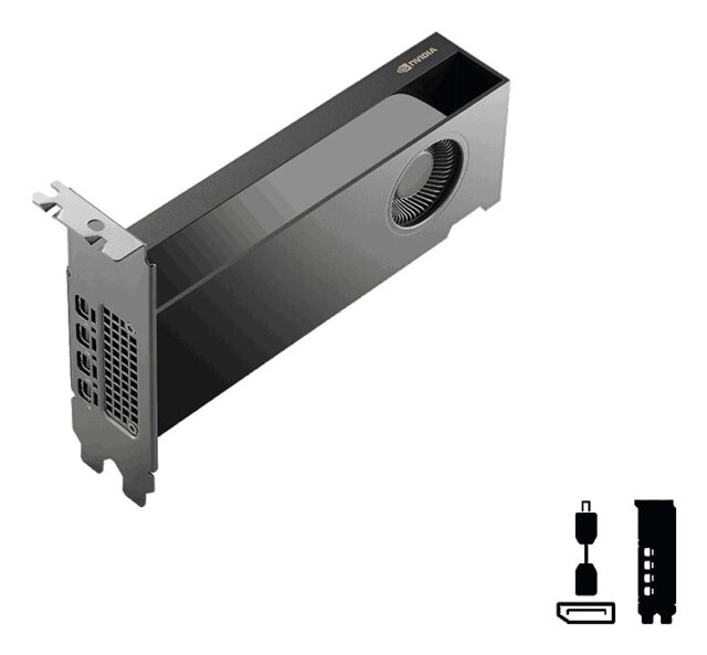 PNY RTX PRO 2000 Blackwell NVIDIA 16 GB GDDR7 - imagine 5