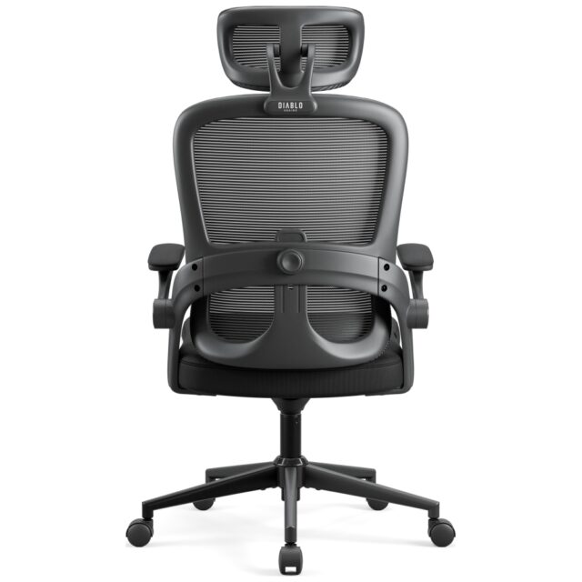 Office chair Diablo Chairs V-Light ergonomic black - imagine 4