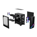 MSI MPG Infinite X3 AI 2NVZ9-028EU Intel Core Ultra 9 285K 64 GB DDR5-SDRAM 1 TB SSD NVIDIA GeForce RTX 5090 Windows 11 Home Desktop PC Black - imagine 9