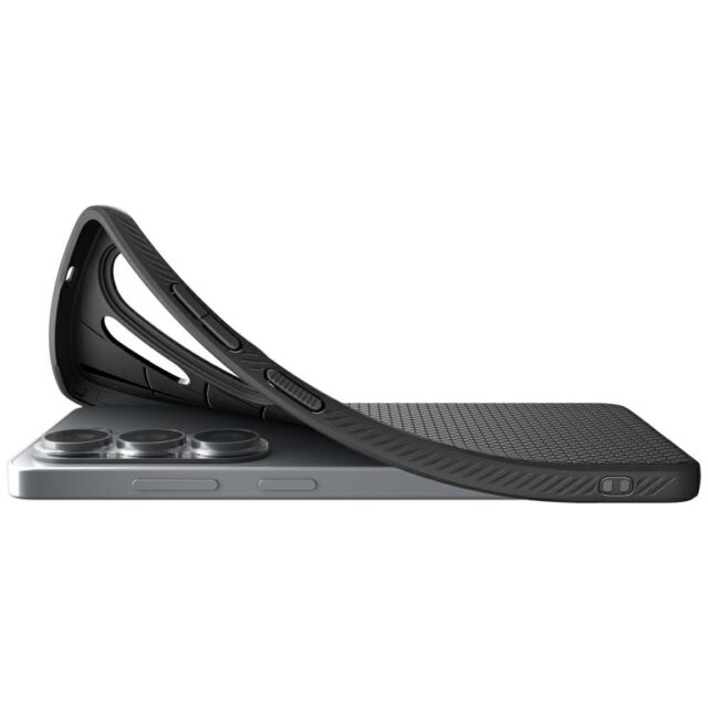 Case Spigen Liquid Air for Samsung Galaxy S26 Ultra matte black - imagine 6
