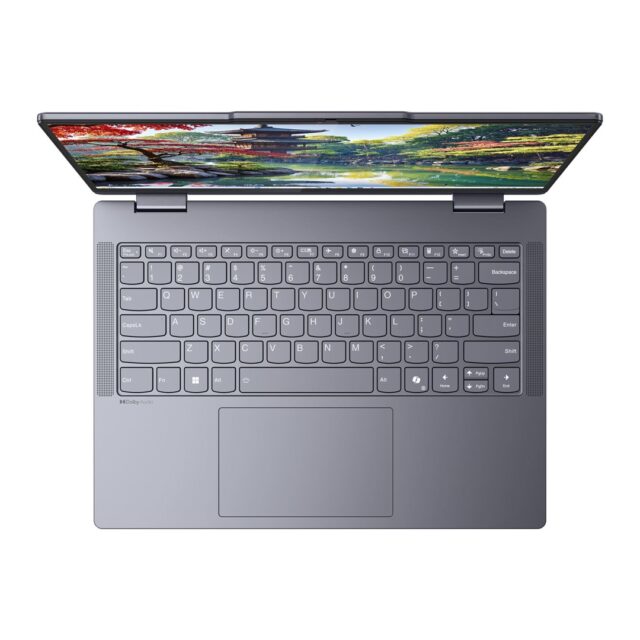 Lenovo IdeaPad 5 2-in-1 14IRH9 i5-13420H 14  WUXGA OLED 400nits Glossy 60Hz Touch 16GB LPDDR5x-5200 SSD512 57Wh Intel UHD Graphics Win11 Luna Grey - imagine 10