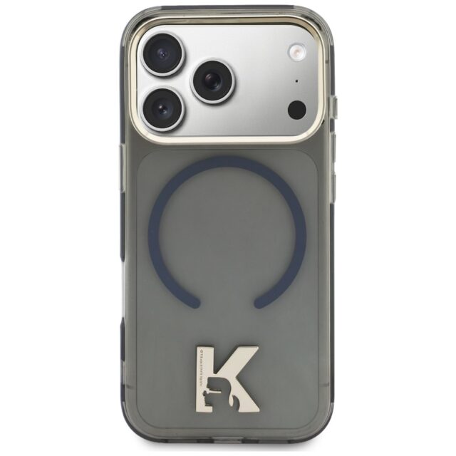 Case Karl Lagerfeld IML K Head Logo      MagSafe for iPhone 17 Pro Max black - imagine 3