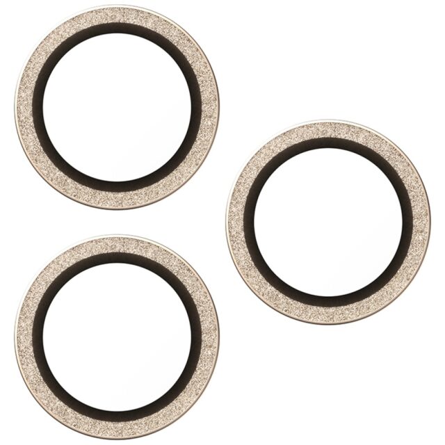 Tempered glass lens protector PanzerGlass Hoops Glitter for iPhone 17 Pro / 17 Pro Max / 16 Pro - imagine 3