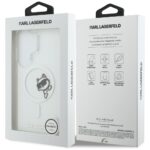 Case Karl Lagerfeld IML Peekaboo         Choupette MagSafe for Samsung Galaxy S26 Ultra transparent - imagine 9