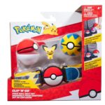 Pokemon W15 Clip ‘n’ Go Poke Ball Belt Set figurine - imagine 3