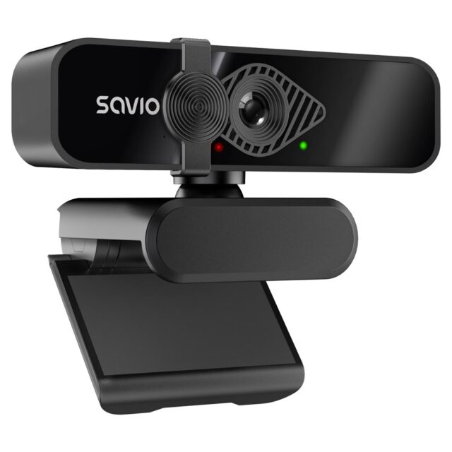Savio CAK-06 webcam 3840 x 2160 pixels USB Black - imagine 4
