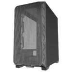 Gembird CCC-FC-MK200 Gaming ATX case  Fornax MK200  mesh  without fans  black - imagine 4