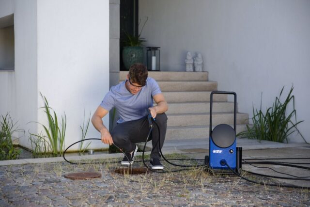 Nilfisk Core 130-6 PowerControl - CAR WASH EU pressure washer Upright Electric 462 l/h Black  Blue - imagine 8