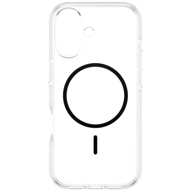 Case CARE by PanzerGlass Flagship Urban  Explorer w. Black MagSafe for iPhone 17 transparent - imagine 3