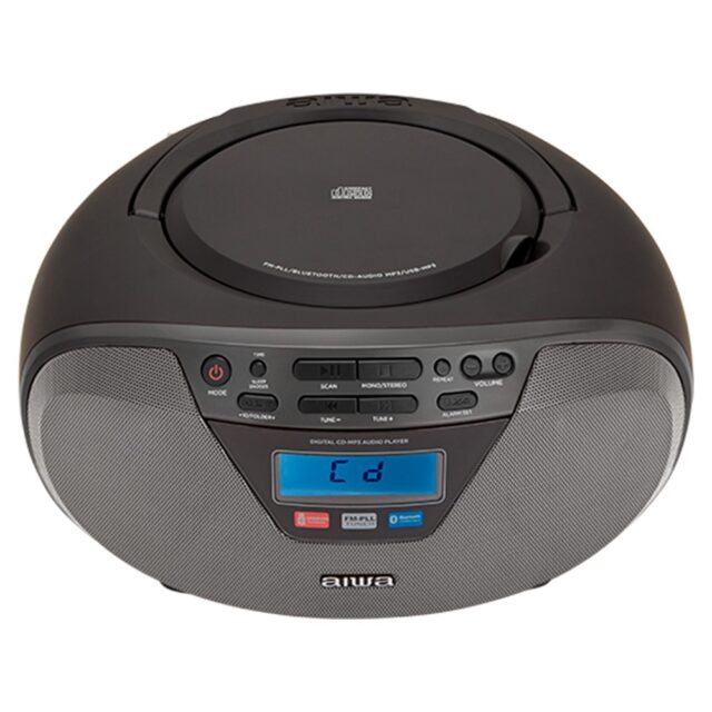 Aiwa BBTU-400BK portable stereo system Analog & digital 6 W FM Black MP3 playback - imagine 6