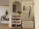 LOKA shoe cabinet  white - imagine 7