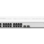 Mikrotik CSS326-24G-2S+RM network switch Managed Gigabit Ethernet (10/100/1000) Power over Ethernet (PoE) 1U White