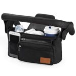 MOMCOZY STROLLER ORGANIZER WITH CUP HOLDERS
