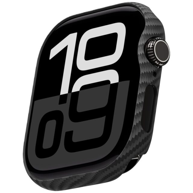 Case PITAKA Air Case for Apple Watch 10   / 11 (46 mm) black and grey - imagine 3
