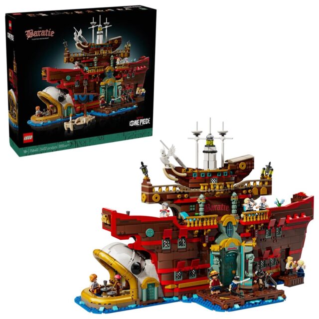 LEGO ONE PIECE 75640 The Baratie Floating Restaurant - imagine 9