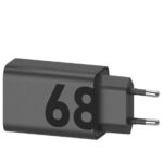 MC-682N Motorola USB-C 68W GaN Cestovní nabíječka Black (Service Pack)