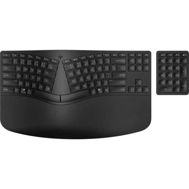 HP 965 BLK Ergonomic Wireless Keyboard - imagine 6