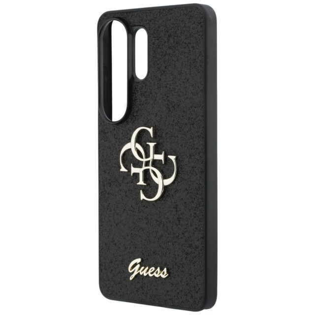 Case Guess Fixed Glitter Big 4G Metal    Logo for Samsung Galaxy S26 Ultra black - imagine 6