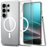 Etui Spigen Ultra Hybrid Mag MagSafe do  Samsung Galaxy S26 Ultra clear white