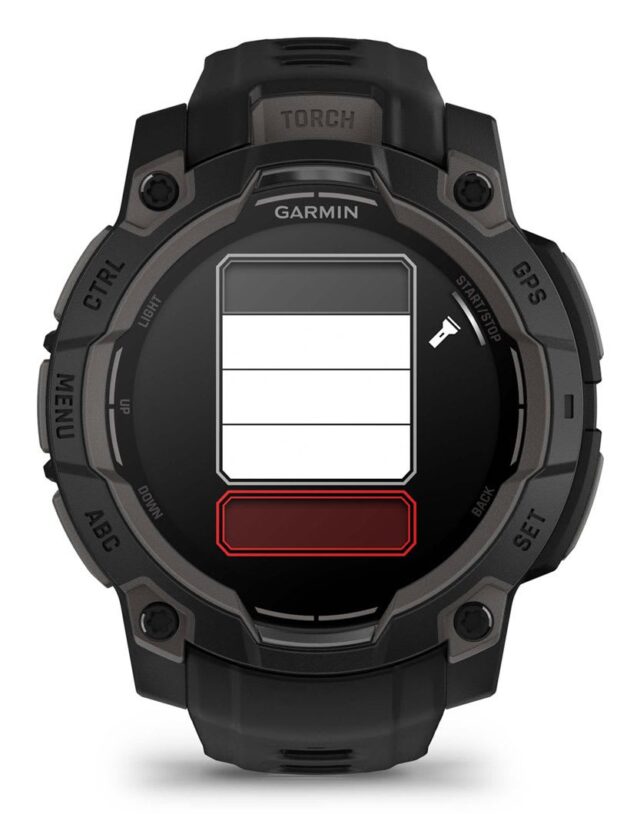 Garmin Instinct 3 AMOLED 3.05 cm (1.2 ) 45 mm Digital 390 x 390 pixels Touchscreen Black GPS (satellite) - imagine 5