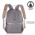 XD DESIGN ANTI-THEFT BACKPACK BOBBY SOFT BROWN P/N: P705.796 - imagine 8