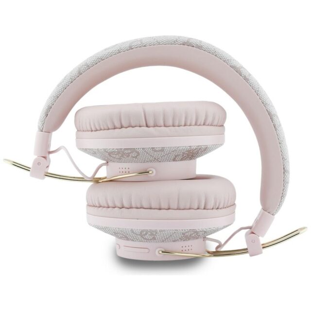 Over-ear headphones Guess Triangle Logo    Bluetooth ENC pink - imagine 4