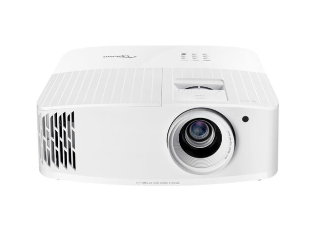 Optoma UHD38x data projector Standard throw projector 4000 ANSI lumens DLP 4K (4096x2400) 3D White - imagine 2