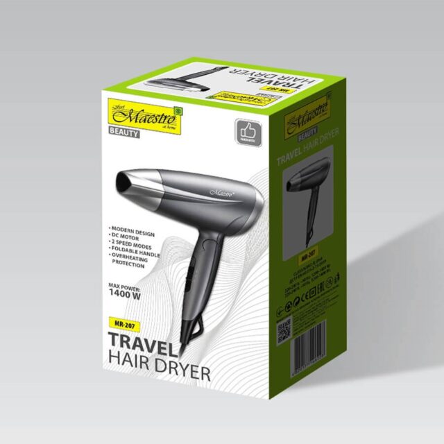 Hair dryer 1400W MAESTRO MR-207 - imagine 3