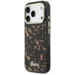 Case Guess IML Script Metal MagSafe for   iPhone 17 Pro tortoise - imagine 2