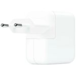Wall Charger Apple MY1W2ZM/A 30W A2164 blister USB-C PD for laptop white - imagine 2